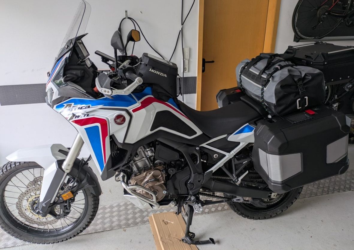 die AfricaTwin ist startklar