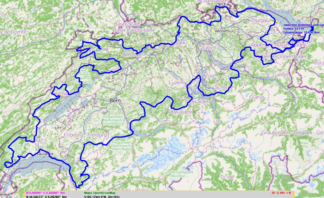 zwischen Bodensee und Genfersee